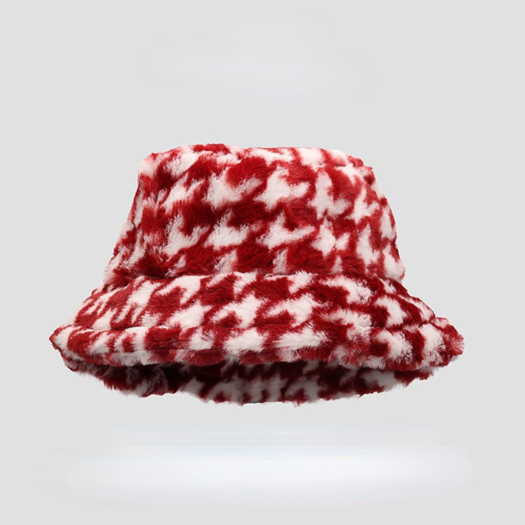 Wholesale Winter Thickened Warm Plush Fisherman Hat