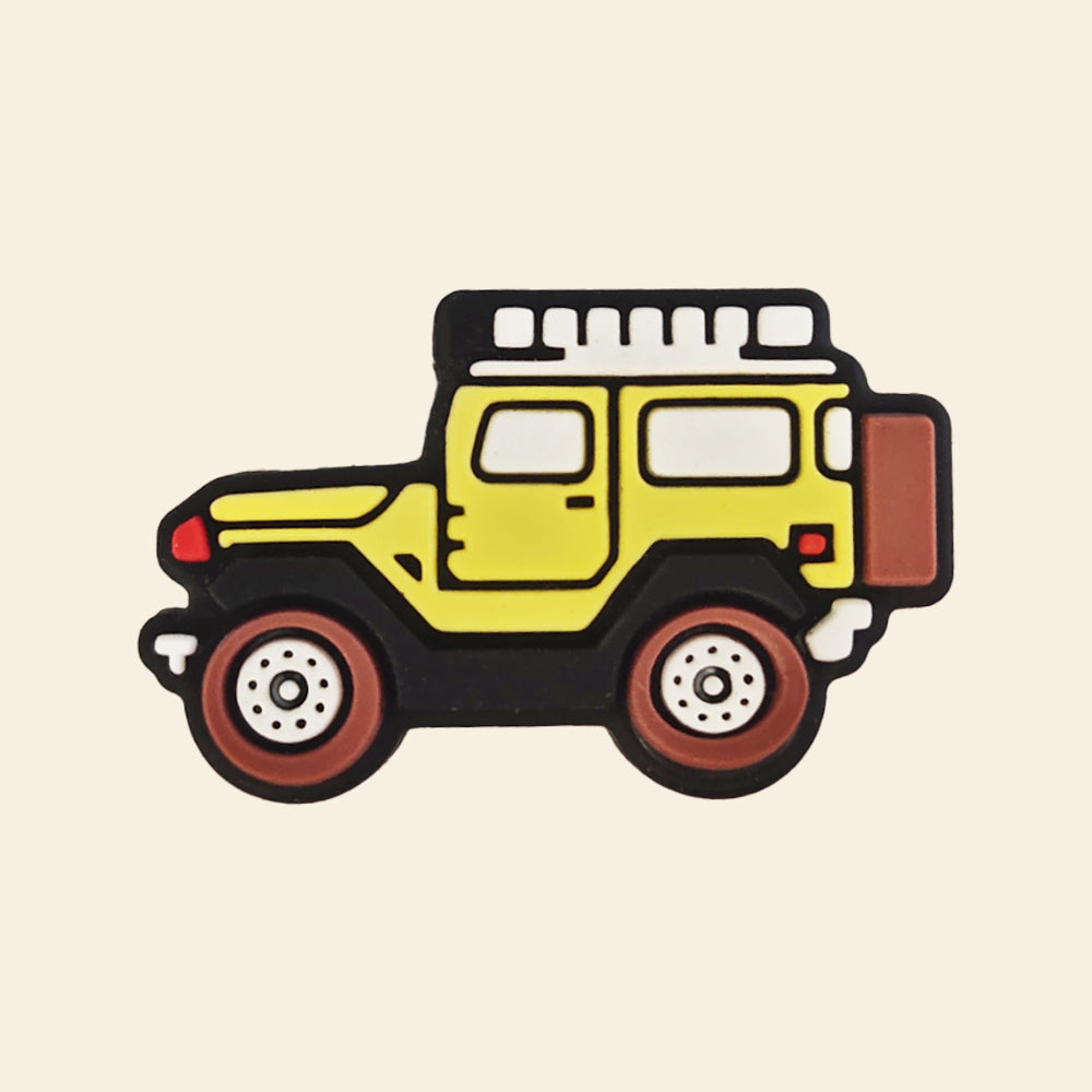 Wholesale 10pcs Cartoon Jeep Focal Beads