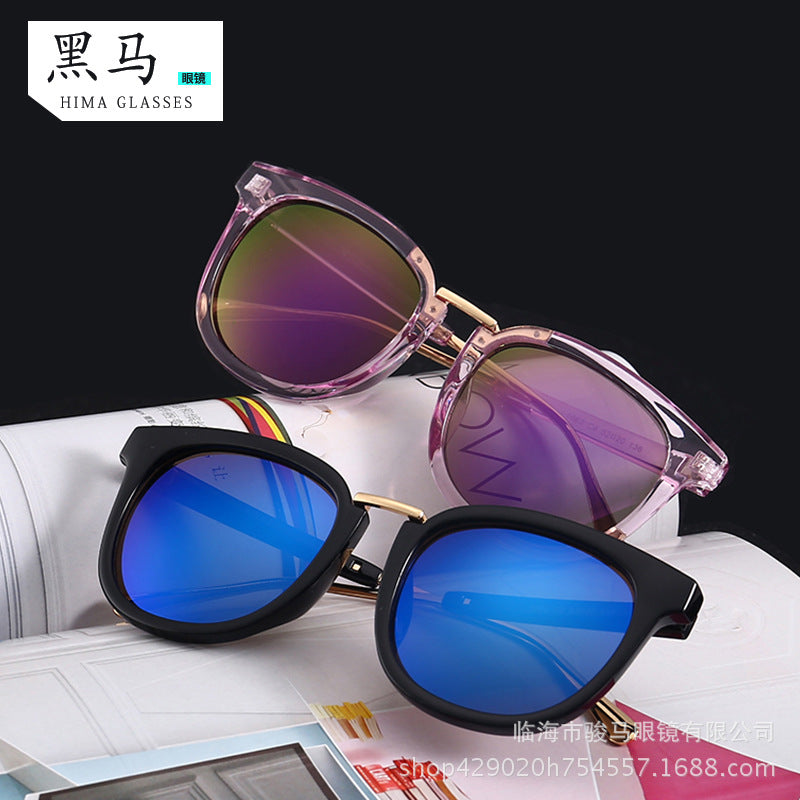 Wholesale PC Colorful Reflective Sunglasses