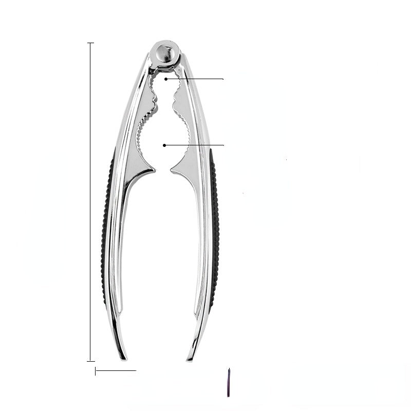 Wholesale Dried Fruit Tong Zinc Alloy Kitchenware