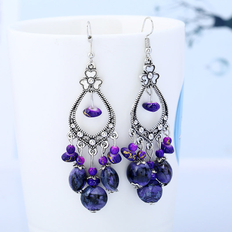 Wholesale Vintage Bohemian Alloy Earrings