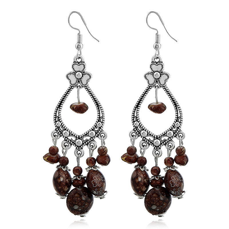 Wholesale Vintage Bohemian Alloy Earrings