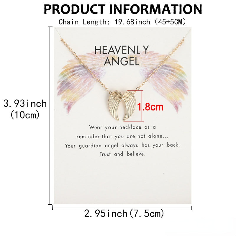 Collares De Aleación De Alas De Angel al por mayor