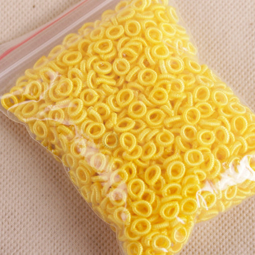 Wholesale 5×6mm Pineapple Knot Coil Nylon Thread Beads