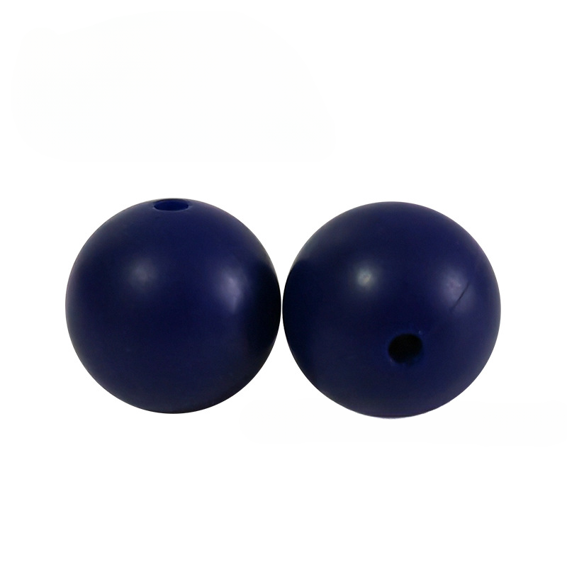 Wholesale 50PCS 15mm Candy Color Accessories Silicone Round Beads