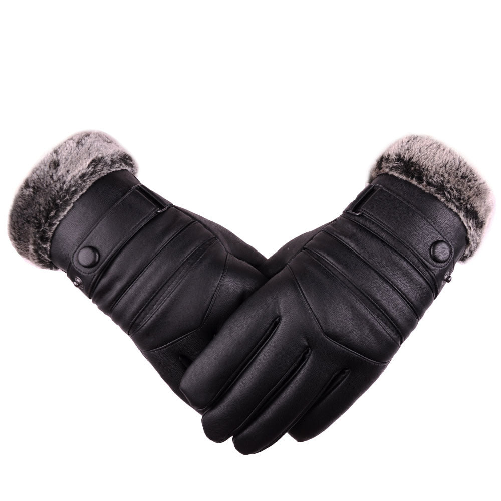 Wholesale Men's Touchscreen Warm Mountaineering Cycling Outdoor Non-slip Cotton Gloves