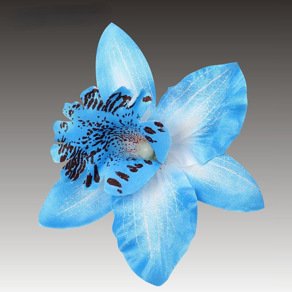 Wholesale Fabric Diy Orchid Flower Hair Clip