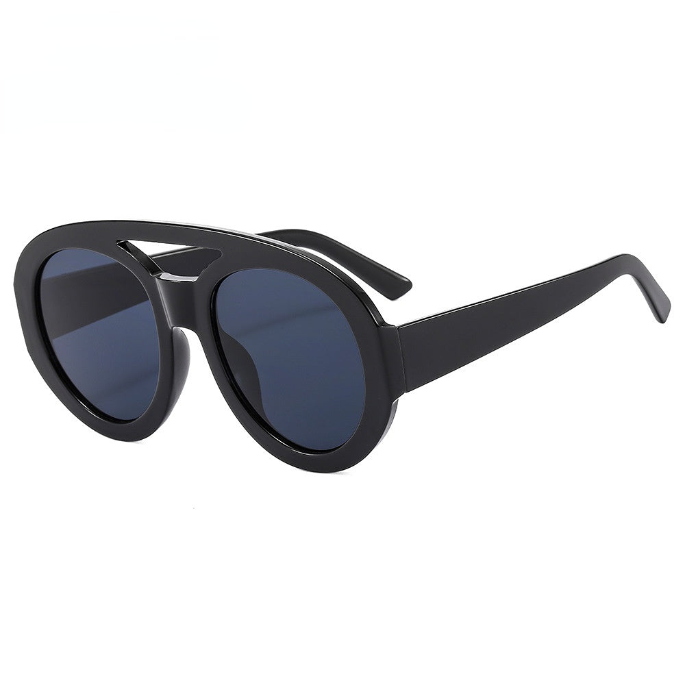 Wholesale of New Double-beam PC Men's Sunglasses