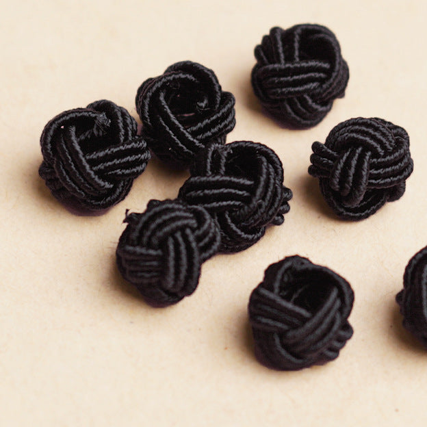 Wholesale 80PCS/PACK 8MM Hand Knotted Buttons Beads