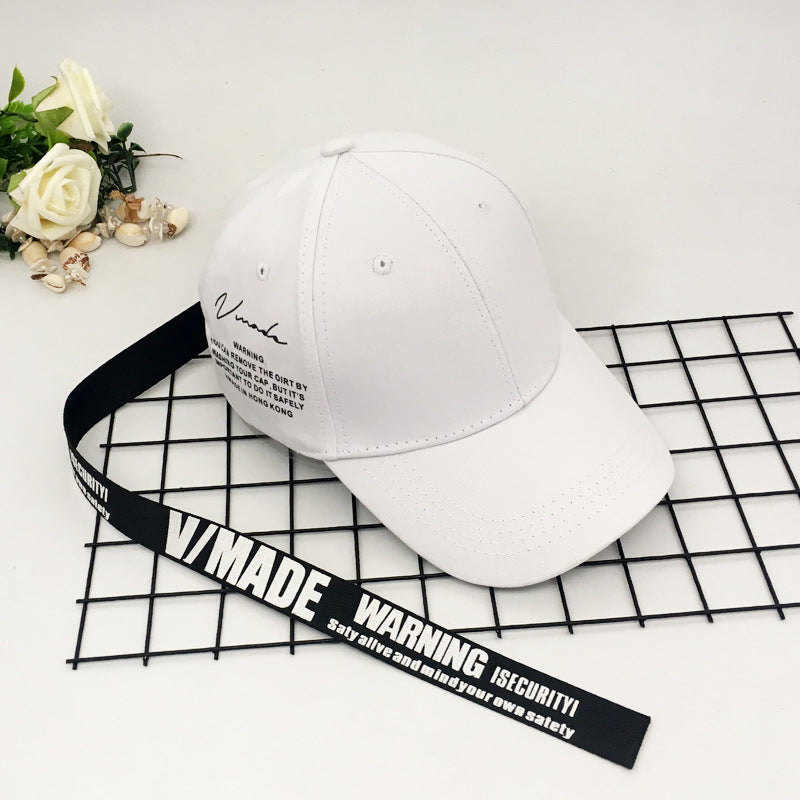 Wholesale Cotton Small Yellow Cap Streamer Baseball Cap