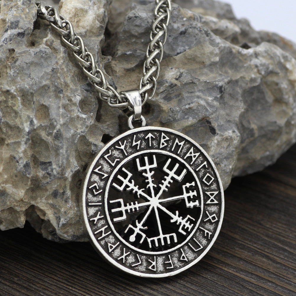 Wholesale Nordic Writing Pendant Necklace