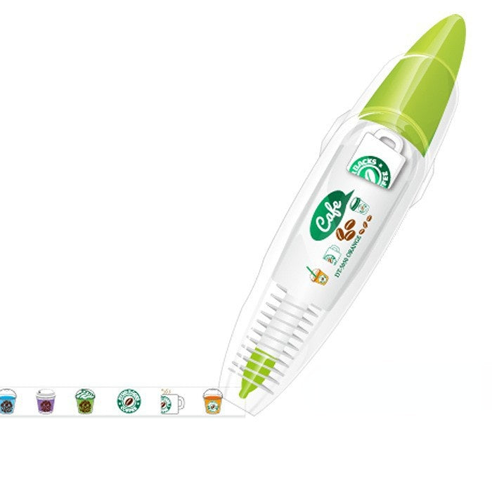 Wholesale Plastic Lace Correction Tape Ballpoint Pen