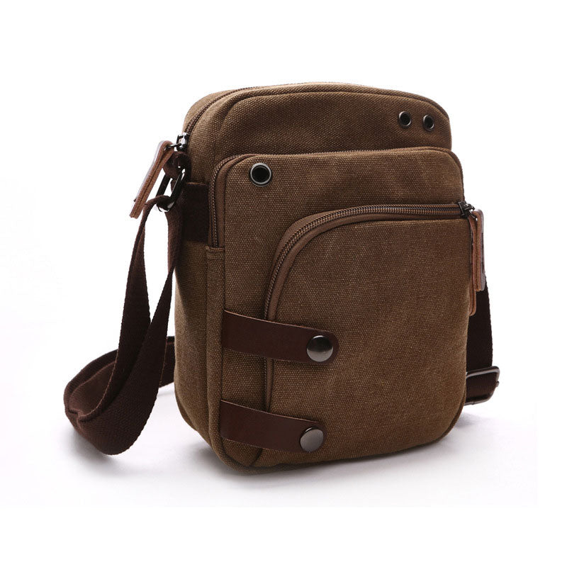 Wholesale Shoulder Bag Men's Korean Style Canvas OLY-SD-MG004