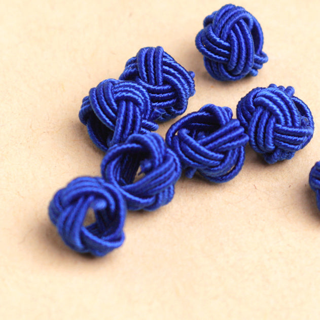Wholesale 80PCS/PACK 8MM Hand Knotted Buttons Beads