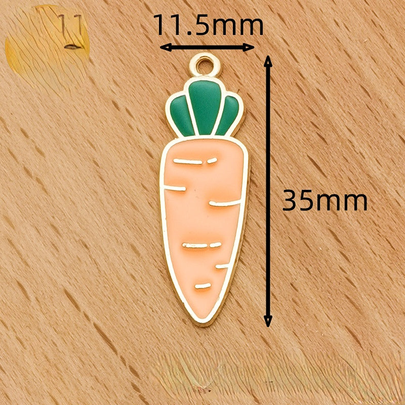 Accesorios de bricolaje de Pascua de la serie conejo de aleación al por mayor