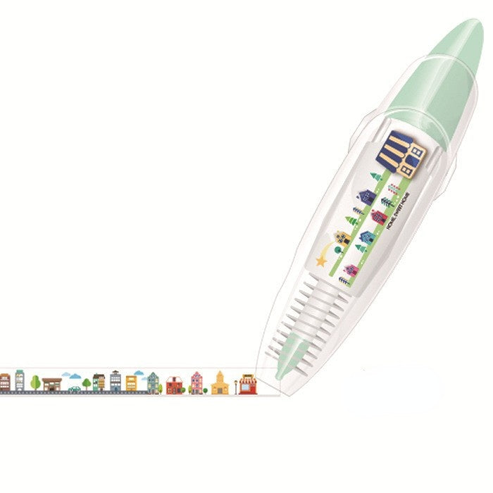 Wholesale Plastic Lace Correction Tape Ballpoint Pen