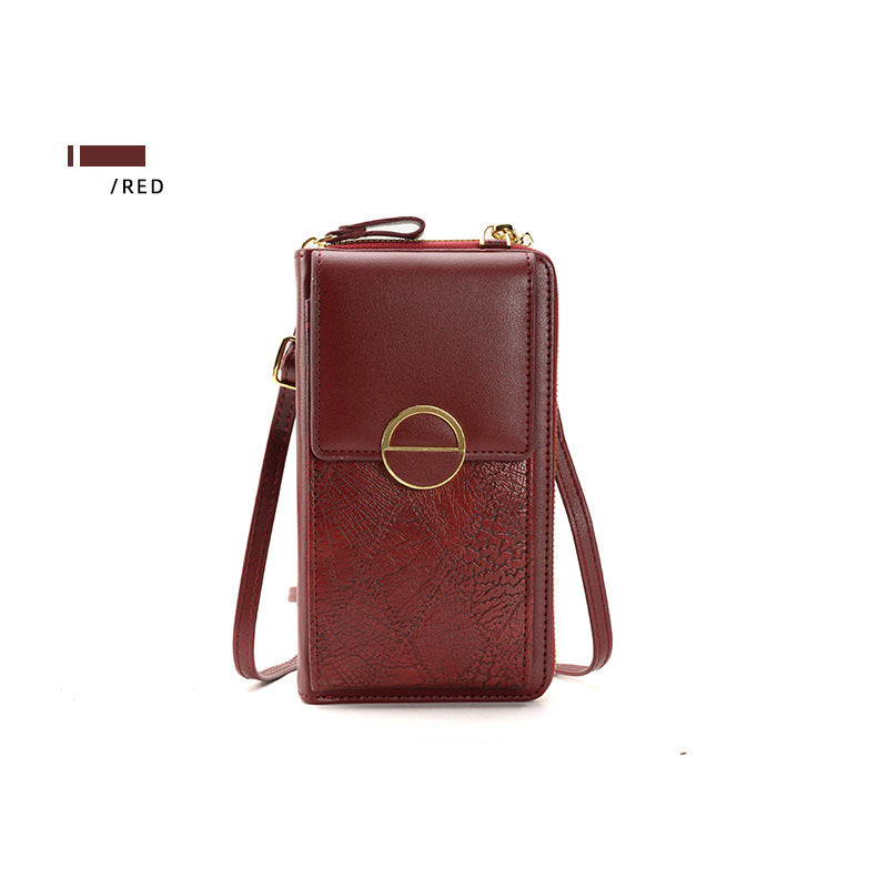 Bolso de hombro vertical de mensajero informal de moda simple japonesa al por mayor OLY-WT-YS003