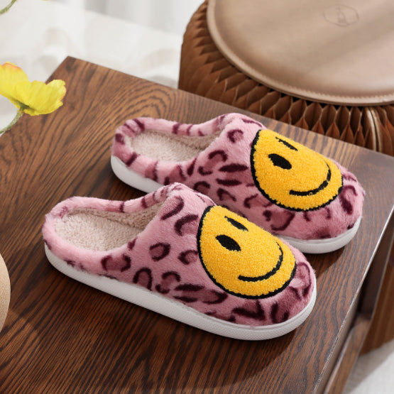 Wholesale Winter Moon Clock Cotton Slippers