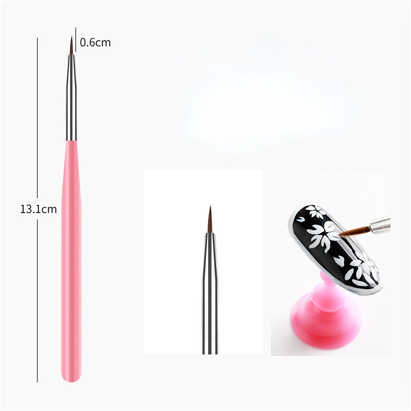 Wholesale Plastic 15pcs Nail Art Pen Set