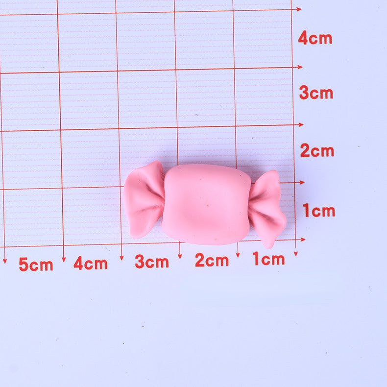 Accesorios al por mayor de resina de caramelo Macaron