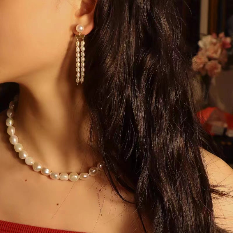 Wholesale Alloy Tassel Earrings