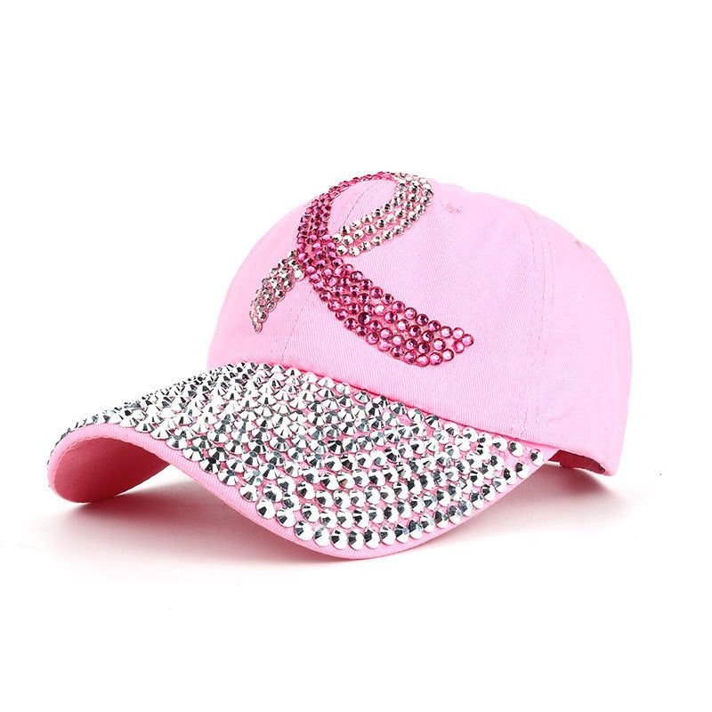 Wholesale Denim Dot Diamond Baseball Cap