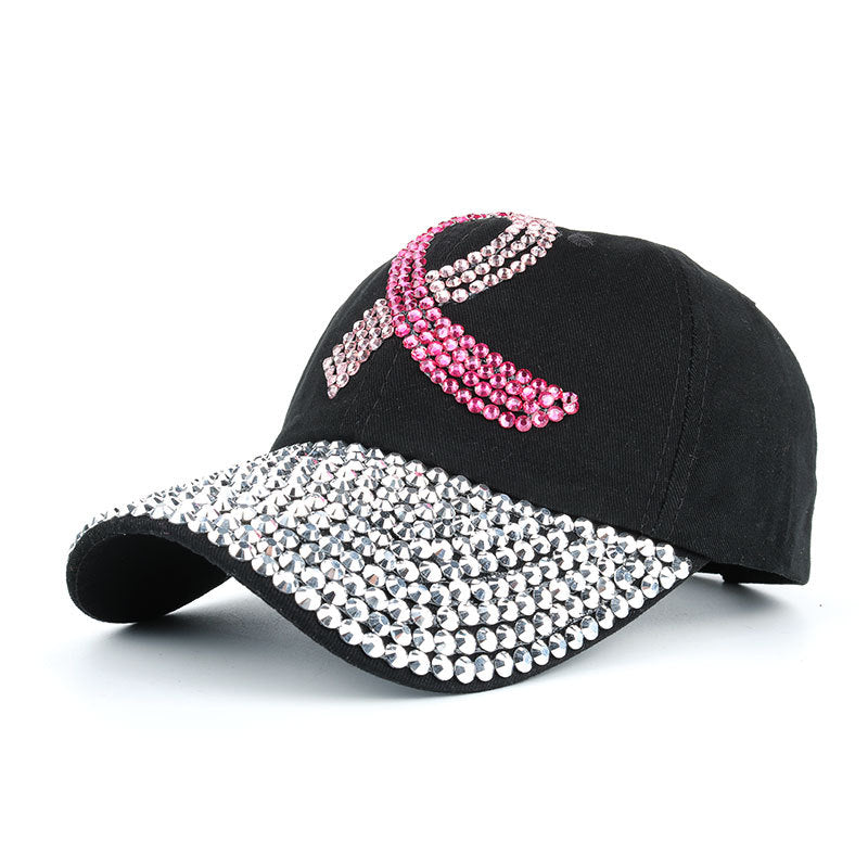 Wholesale Denim Dot Diamond Baseball Cap
