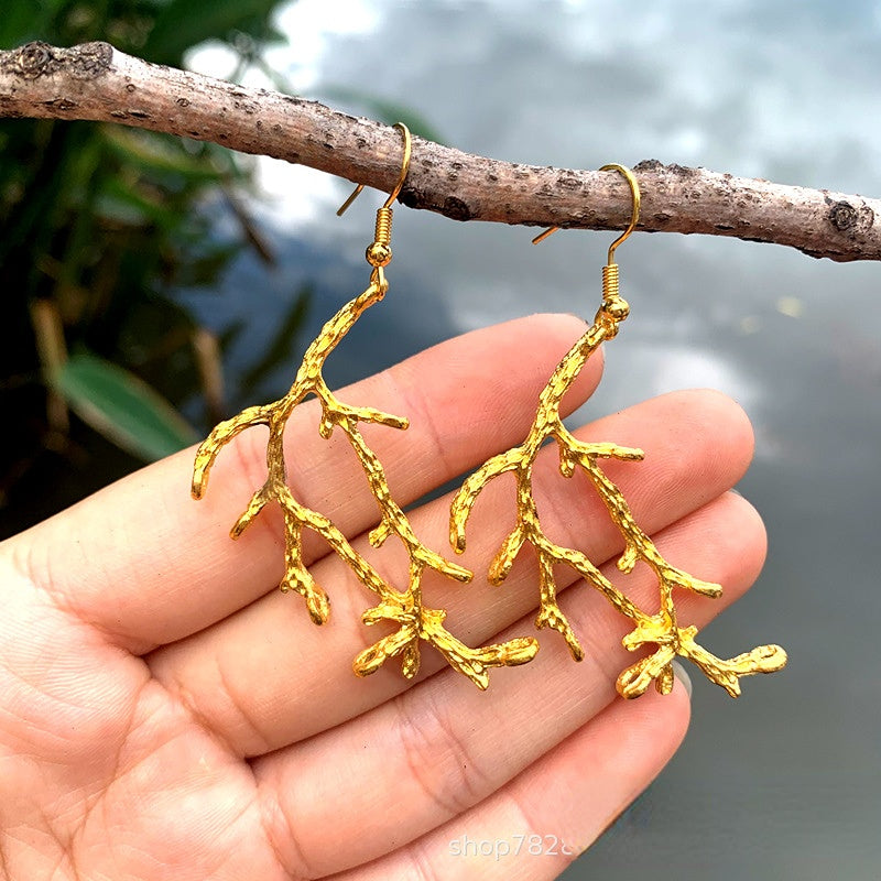 Pendientes de aleación dendrítica al por mayor