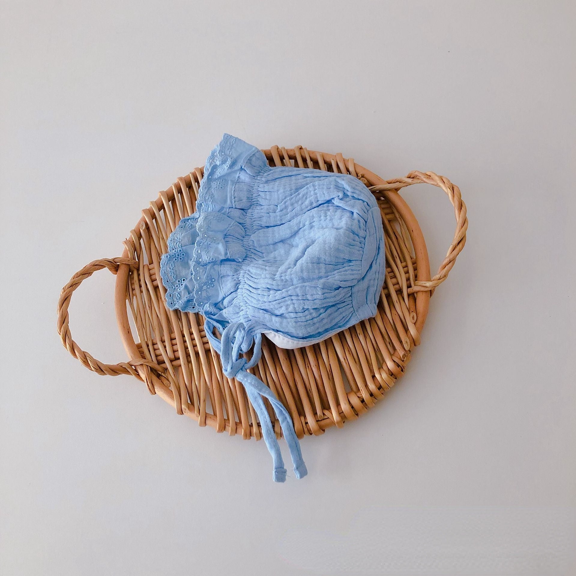 Wholesale Lovely Plaid Cotton Sunshade Hat and Big Brim Hat