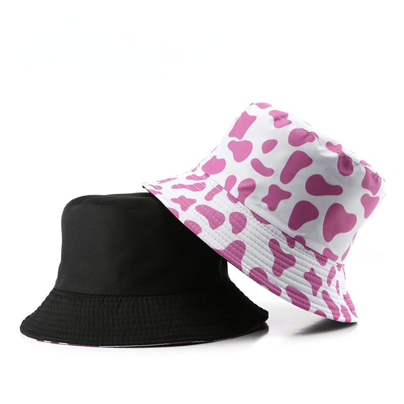 Venta al por mayor Sombrero de pescador de rayas de vaca de algodón