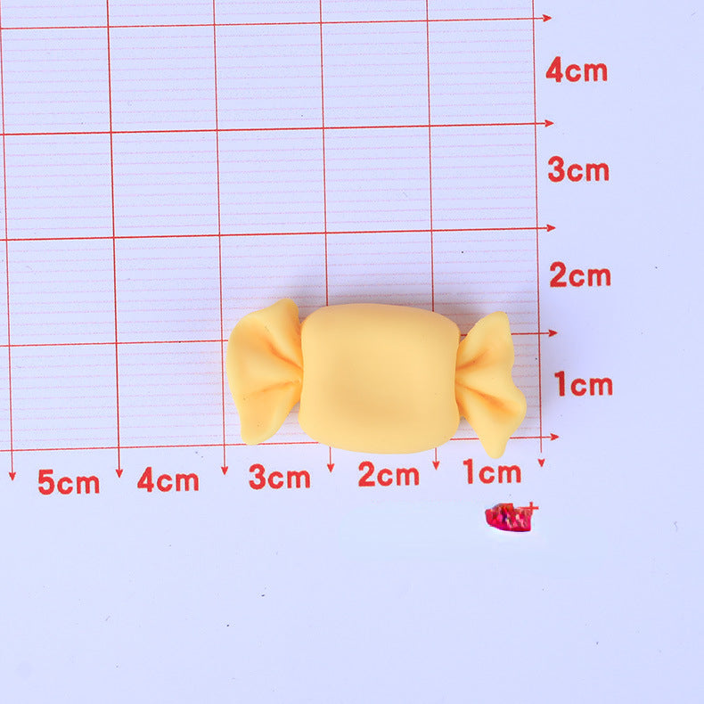 Accesorios al por mayor de resina de caramelo Macaron