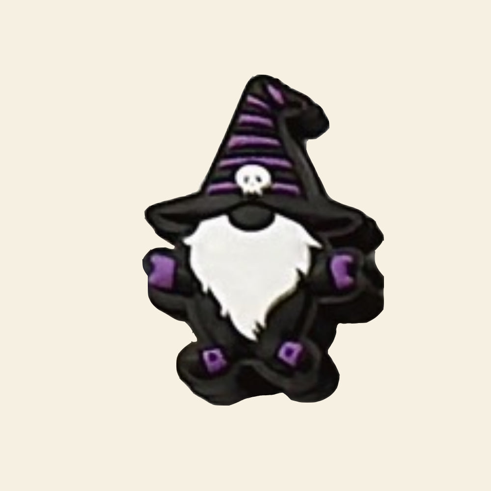 Wholesale 10pcs Halloween Ghost Witch Hat Silicone Focal Beads