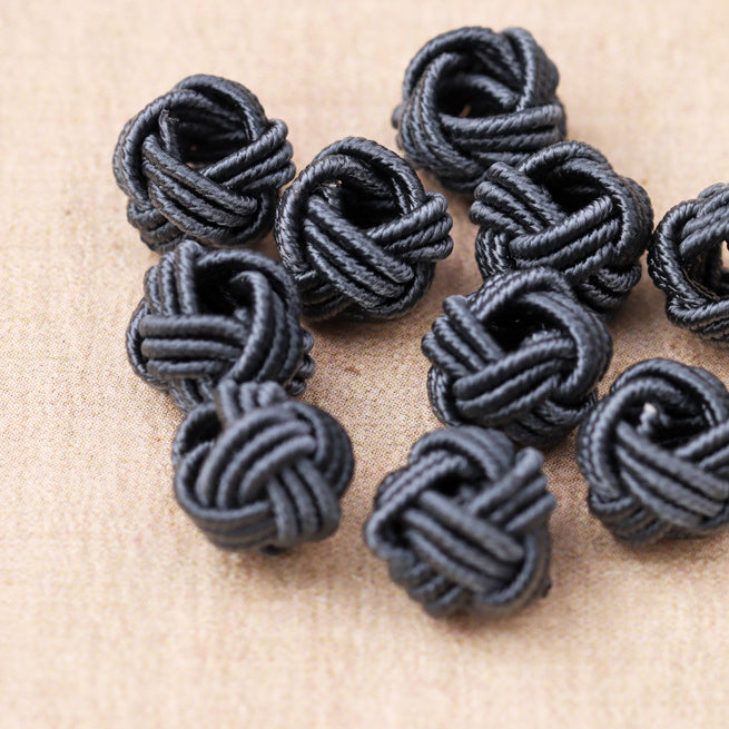 Wholesale 80PCS/PACK 8MM Hand Knotted Buttons Beads