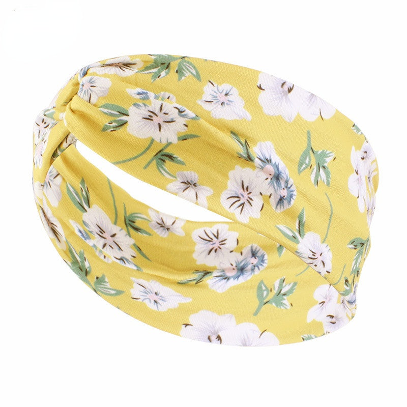 Wholesale Idyllic Printed Cloth Headband