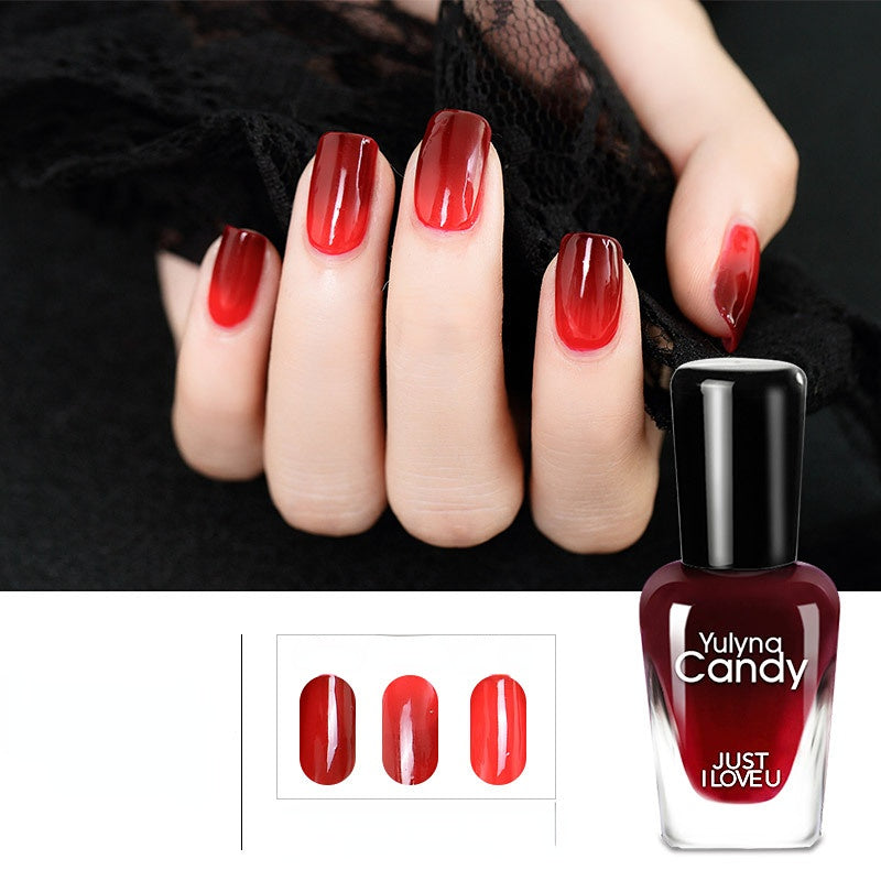 Esmalte de uñas no pelable de secado rápido de cambio gradual al por mayor