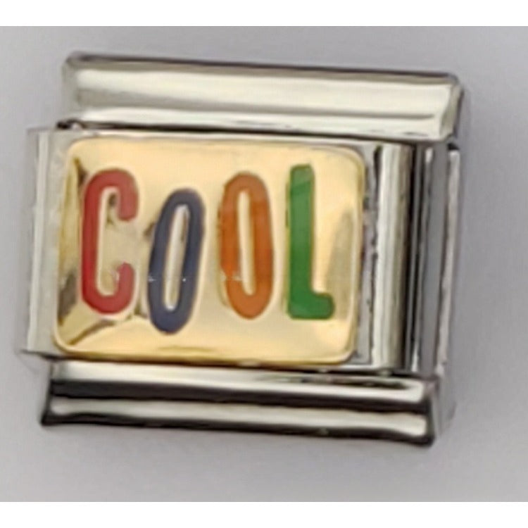 Wholesale Random 10PCS Italian Charm Bracelet Metal Module Bracelet Bracelet Single Accessory Charms