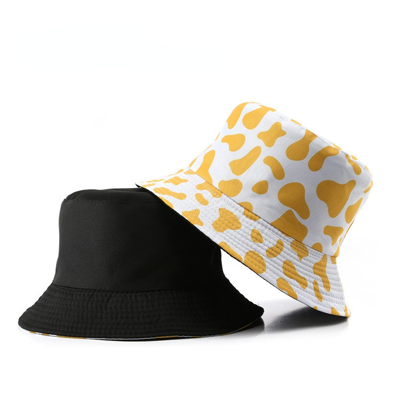 Venta al por mayor Sombrero de pescador de rayas de vaca de algodón