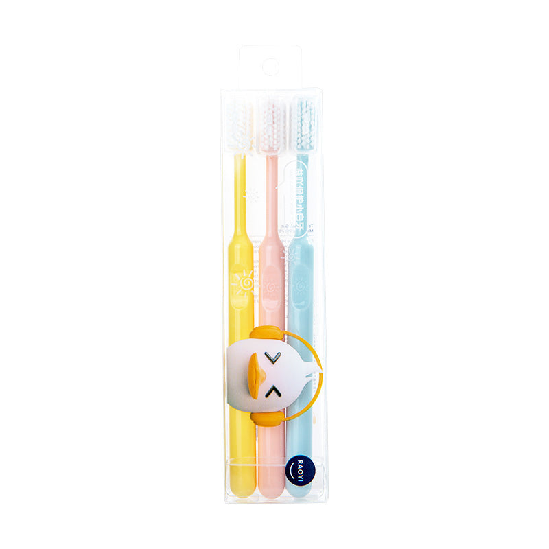 Wholesale Candy Color Soft Bristles Round Handle Toothbrush OLY-TBH-RM001