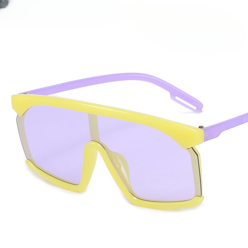 Wholesale PC Large Frame Children's Colorful Sunglasses