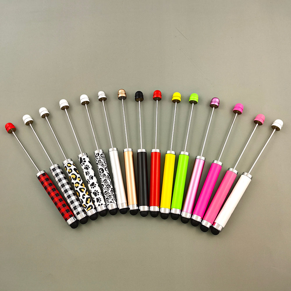 Wholesale Beadable Pens Stylus Pen DIY for Beaded Metal Touch Pen