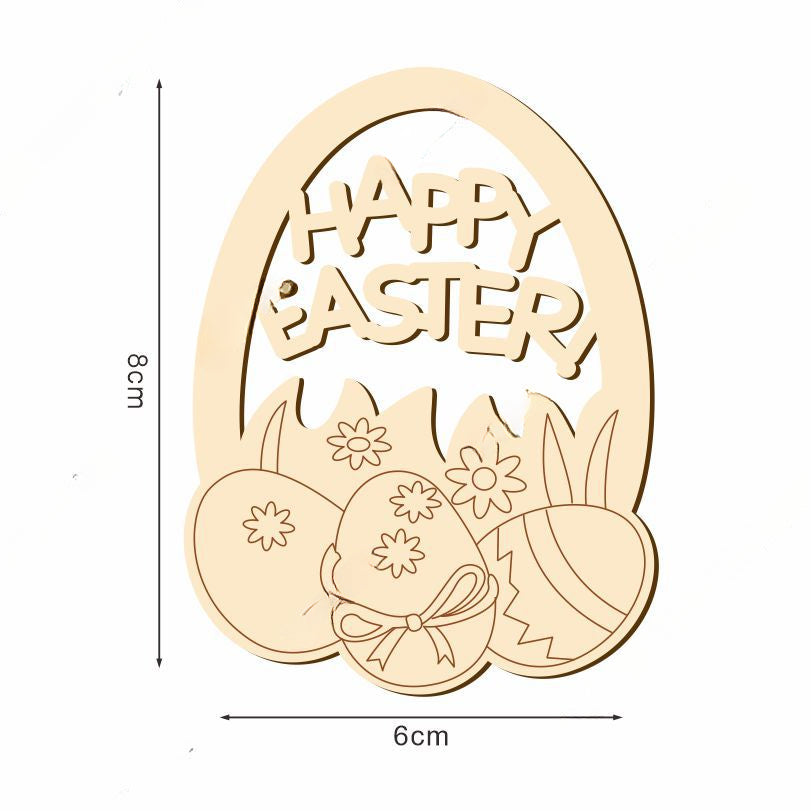 Wholesale 10PCS Easter Wooden Children's Toys