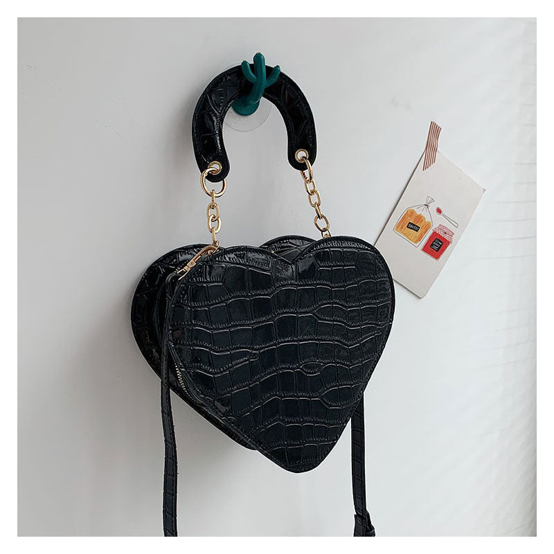 Venta al por mayor Bolso de hombro Cadena Patrón de piedra PU OLY-SD-GH004