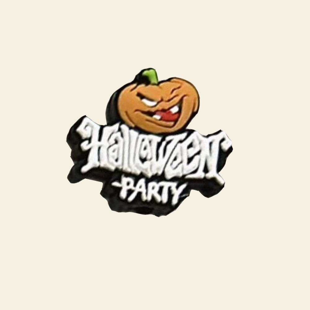 Wholesale 10pcs Halloween Skull Ghost Skeleton Hand Scary Pumpkin Silicone Focal Beads