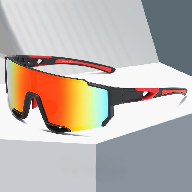 Wholesale Real Film Colorful Integrated PC Lens Sunglasses