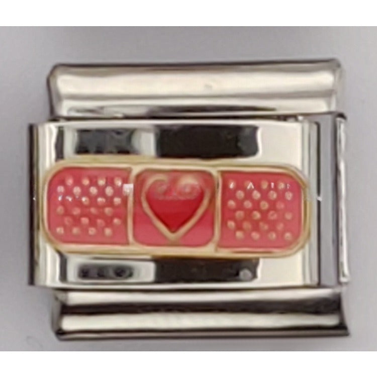 Wholesale Random 10PCS Italian Charm Bracelet Stainless Steel Module Bracelet Single Accessory Charms