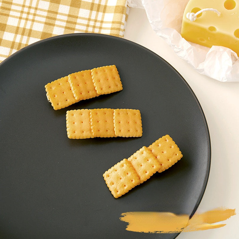 Wholesale Cookies Plastic Hair Clips