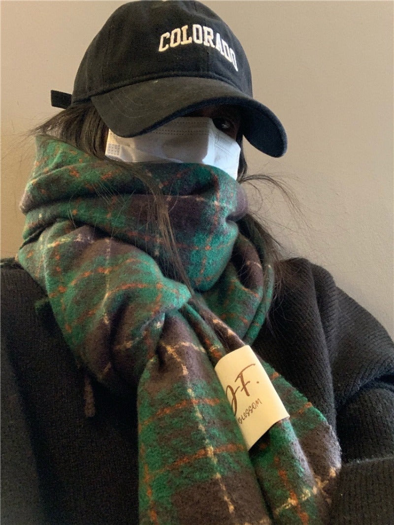 Wholesale Imitation Cashmere Warm Vintage Scarf