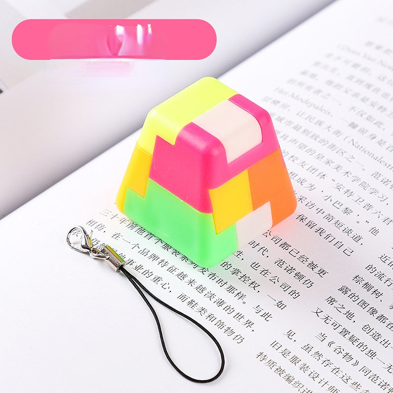 Wholesale Intelligent Assembly Ball Plastic Keychains