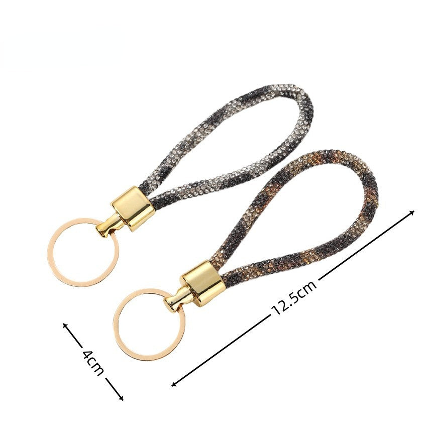 Wholesale Metal Diamond Lanyard Keychain
