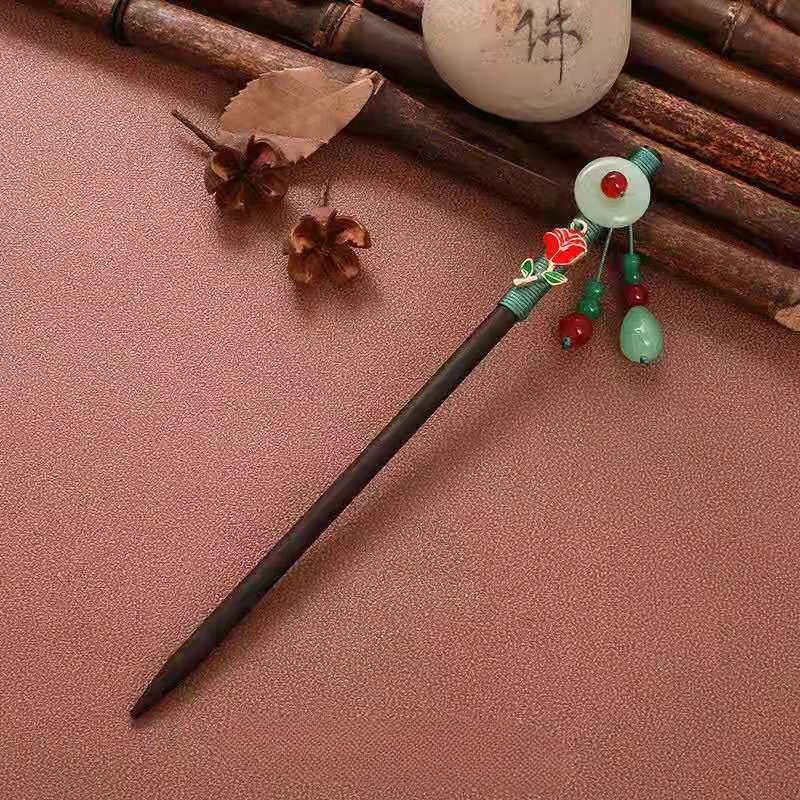 Wholesale Chinese Style Wooden Hairpins